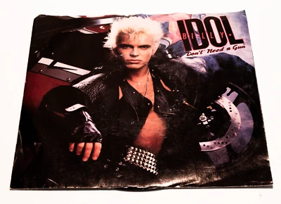 Billy Idol Don't need a gun 45 RPM Picture Sleeve - Image 1 of 3
