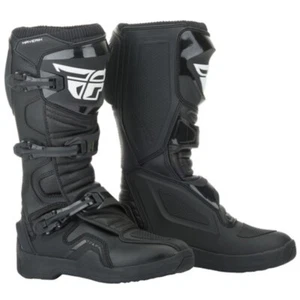 Fly Carreras Maverik Motocross MX Enduro Botas de Moto - Negro Blanco Rojo - Imagen 1 de 4