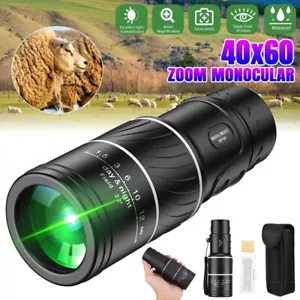40X60 Dual Focus Monocular Rubber Armored Super Clear Hunting / Camping Scope - Picture 1 of 4