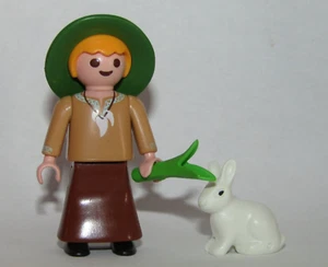 Playmobil Boy Shepherd with white rabbit - Belen - c10 - Picture 1 of 4