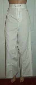 Size 2X Landau Professional White w/ drawstring uniform pants - Picture 1 of 3