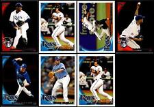 (7) 2010 Topps Update  Tampa Bay Rays Lot