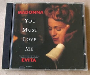 MADONNA You Must Love Me ARGENTINA PROMO CD SINGLE 1996 From EVITA - Picture 1 of 4