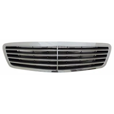 Fit for 1998-2001 Mercedes Benz W220 Front Grille Chrome Carbon Look S600 S500 Foto 1 de 4