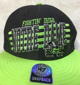 Notre Dame Fighting Irish '47 NCAA Hat, Adjustable Strap, One Size Fits All, Hat - Picture 1 of 10