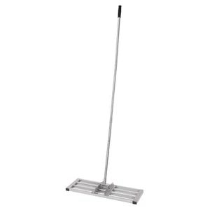 30"x 10" Edelstahl Rasen Hof Nivellierwerkzeug Landschaft Gartenarbeit Nivelliermaschine - Bild 1 von 9