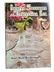 Farbige Glaswaren der Depression Ära von Hazel Marie Weatherman Hardcover - Bild 1 von 10