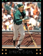 2007 Topps  #53 Mike Piazza Oakland Athletics