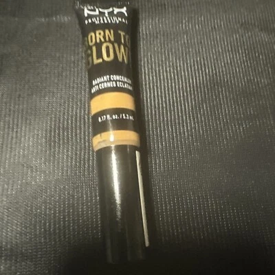 NYX Professional Born To Glow! Radiant Concealer 0.17oz BTGC15.9 WARM HONEY. HTF - Image 1 of 2