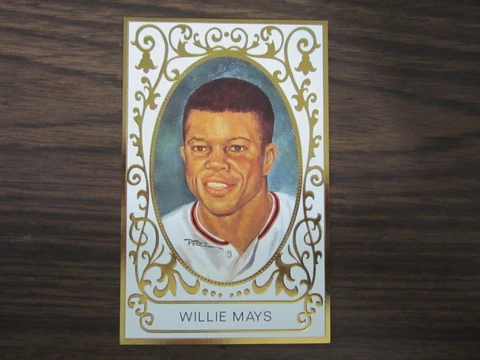 Willie Mays Master Works Perez Steele Postcard San Francisco Giants Cover