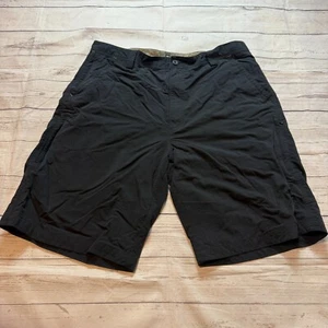 REI Shorts Pockets Cargo Outdoors Hiking Black UPF 50 Men's 38 (Fits 34x10) - Picture 1 of 15