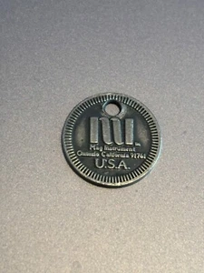MI MAG INSTRUMENT USA PENDANT MEDAL ONTARIO CALIFORNIA Token Coin Nice NR! - Picture 1 of 4