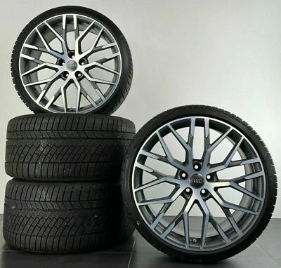 Audi 20 Zoll Felgen R8 4S Winterreifen Winterräder Winterkompletträder #T - Bild 1 von 4