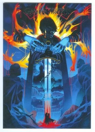 "CONJUNTO COMPLETO DE ARTE PÔSTER DA MORTE LINDA BD68-BD73" GAME OF THRONES TEMPORADA 8 - Imagem 1 de 1