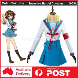 The Melancholy of Haruhi Suzumiya Cosplay Costume Sailor Suit School Uniform - Picture 1 of 6