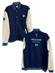 Williams Racing Montreal ‘22 F1 Fleece Button Up Jacket Sz XXL Formula One - Picture 1 of 12