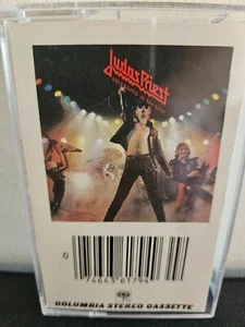 JUDAS PRIEST Unleashed In The East (Live In Japan) 1979 CASSETTE TAPE NWOBHM - Picture 1 of 4