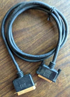 GE 6' PREMIUM CENTRONICS PARALLEL PRINTER CABLE 25-pin to Centronics - Image 1 of 2