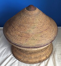 Cista vimini Melis Sardegna Era Fancello Dorgali Cucca