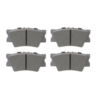 Genuine GM 2009-2010 Pontiac Vibe Rear Disc Brake Pad Set with Clips 19360238 - Image 1 of 4