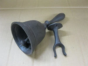 Campana de Fundición Campana de Mano 20cm Campana de Papá Noel con Soporte - Imagen 1 de 3