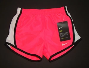 Neu mit Etikett Nike Dri-Fit Kleinkinder Mädchen Dry Tempo Laufshorts Größe 4 6 6X 327358 - Bild 1 von 7