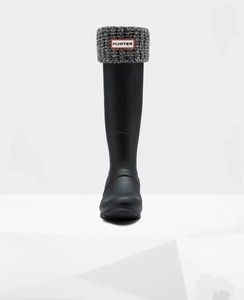 Calcetines altos para mujer HUNTER - Mouline Short Boot Sock UAS3302WXE  Black Blk - Altos - Mujer - Calcetines - Textiles - Complementos |  zapatos.es