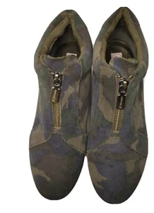 Blondo Glenda wasserdichte Camouflage Reißverschluss Stiefeletten bequeme Schuhe Komfort - Bild 1 von 7