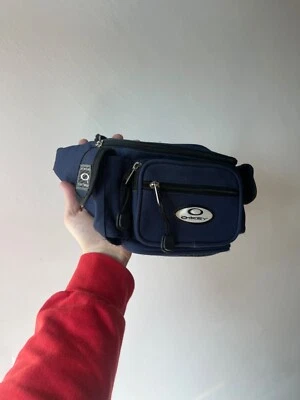 винтажный oakley мини ремень сумка синий через плечо messenger - Изображение 1 из 4