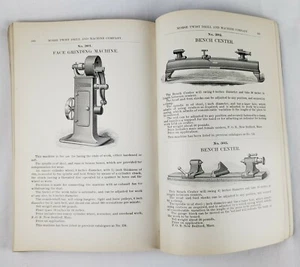 Rare Antique 1904 Morse Twist Drill Machine Co Illustrated Catalog Tools Booklet - Picture 1 of 12