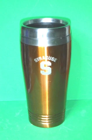 Syracuse  Travel Mug Syracuse University Stainless Steel Travel Mug Cover