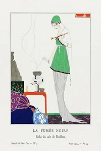 Gazette Bon Ton Fashion Advert, Vintage Retro Style Metal Sign Plaque - Picture 1 of 5
