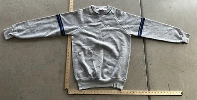 Suéter Vintage BW Bassett-Walker Hecho en EE. UU. Gris Cuello Redondo Talla M Foto 1 de 4