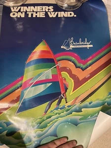 bainbridge sailing poster vintage advertising and marketing - Picture 1 of 1