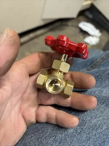 TrimFit 06-600-00 , 1/4" FPPI 3-Way Brass Valve - Picture 1 of 4