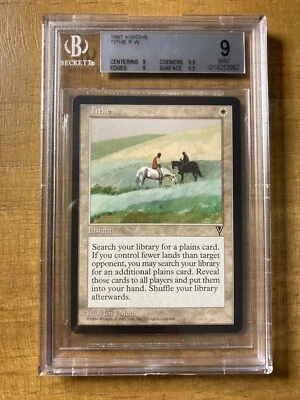MTG✨TITHE✨Visions BGS Quad 9’s++ MINT RARE Fetch Lands INSTANT 1997 Reserve List - Image 1 of 2