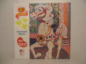 Jelly Belly Carousel Horse 1000 Piece Jigsaw Puzzle • NEW & SEALED Made in USA - Picture 1 of 6