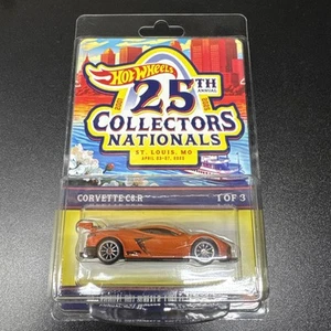 2025 Hot Wheels St.Louis Nationals Convention Corvette C8.R  Orange - Picture 1 of 2