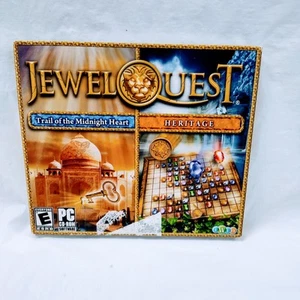 Jewel Quest: Trail Of The Midnight Heart / Heritage (PC CD-ROM, 2011) - Picture 1 of 2
