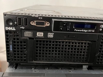 Dell PowerEdge R710 Server – 2× Xeon E5630 2.53GHz, 8GB RAM, Windows Server 2019 - Image 1 of 2