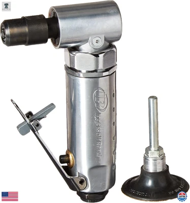 Amoladora de troquel de aire angular Ingersoll Rand 302B 20 k RPM 0,33 HP 1/4" pinza escape trasero Foto 1 de 3