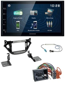 Kenwood 2DIN Bluetooth MP3 USB DAB Autoradio für Opel Adam Corsa E 2017-2019 - Bild 1 von 7