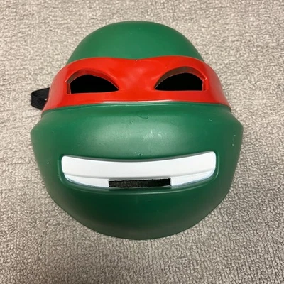 2014 Viacom TMNT Raphael Halloween Mask Red Tennage Mutant Ninja Turtles Costume - Image 1 of 4