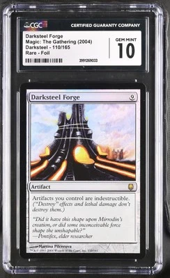 DARKSTEEL FORGE Darksteel Foil Rare CGC 10 MTG [Nostalgium] - Image 1 of 2