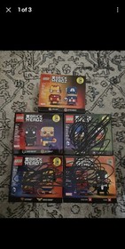 LEGO BrickHeadz comic con iron man/captain America  black panther/doctor strange