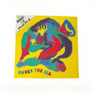 Vintage - A Maze Me Schaumstoff Puzzle unter dem Meer 1992 Top Zustand! Neu 18X18 - Bild 1 von 6