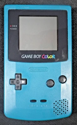 ¡PROBADO! NINTENDO GAMEBOY 1998 COLOR SISTEMA DE CONSOLA PORTÁTIL CGB-001 - VERDE AZULADO Foto 1 de 4