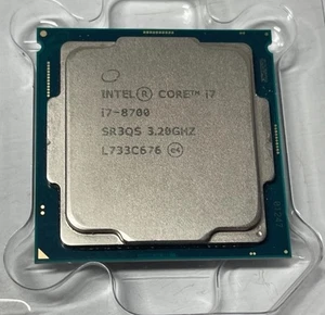 Intel 8th Gen Core i7-8700 SR3QS 3,20GHz (Turbo 4,60GHz) 6-Core 12M LGA-1151 CPU - Bild 1 von 2