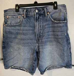 Vintage Gap Shorts Herren 36 blau Denim Jeans Easy Fit locker gebraucht guter Zustand - Bild 1 von 5