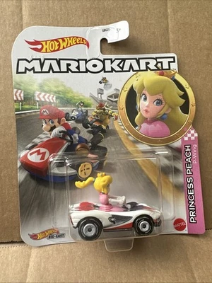 HOT WHEELS DIECAST - Mariokart - Princess Peach - P-Wing - Combined Postage - Image 1 of 2